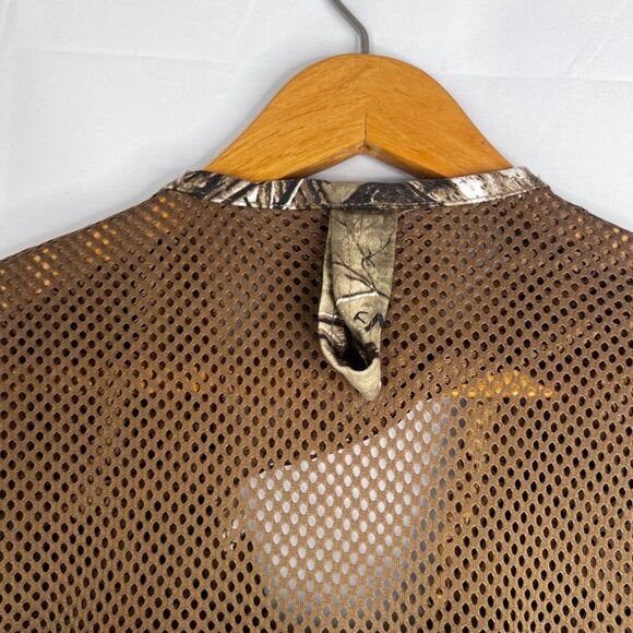 RedHead RealTree Camo Mesh Back Game Pocket Zip Up Hunting Fishing Vest Size 2XL - Picture 6 of 15